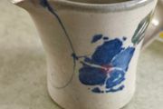 Mystic Blue Milk Jug handmade from Healy Pottery in County Wicklow, Ireland.