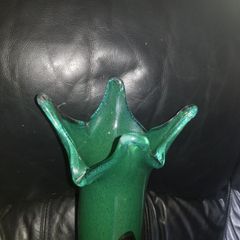 Seguso style pulled finger vase
