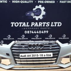 Audi A4 2015-18 s-line front bumper