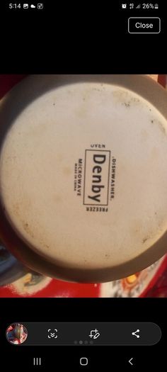 Denby soup bowl