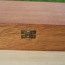 Vintage wooden slide storage box Image 5