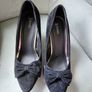 Black suede high heels Image 8