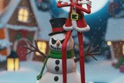 Jack Skellington Christmas Snowman Decoration