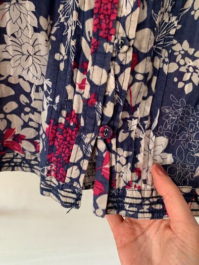 Boho cotton blouse