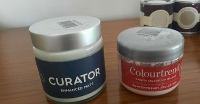 Paint Testers Curator Hazelhatch & Colourtrend Lowland