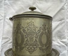 Silver Plated Tea Caddy