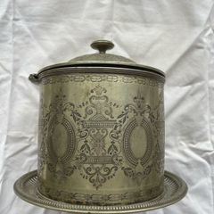 Silver Plated Tea Caddy