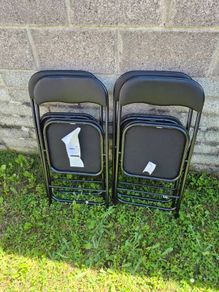 4 x jysk foldable chairs