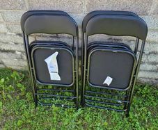 4 x jysk foldable chairs