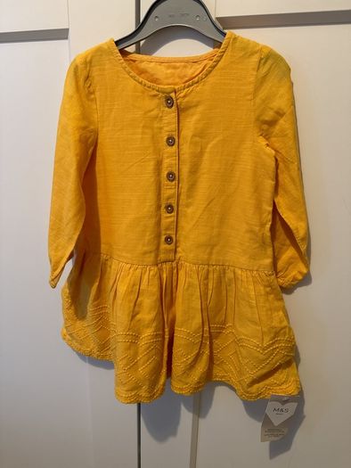 M&S baby dress size 9-12 m NEW