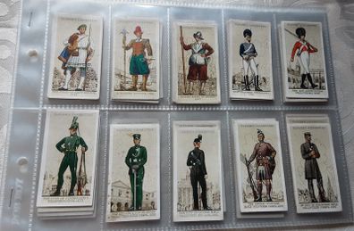 john player &son's cigarette card's, uniforms