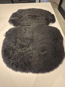 binibamba 100% sheepskin pram liner