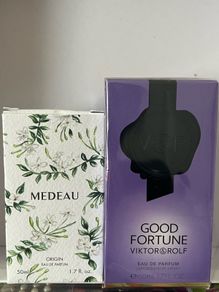 MEDEAU eat de parfum + GOOD FORTUNE victor & rolf ray de parfum (brand new full size sealed)
