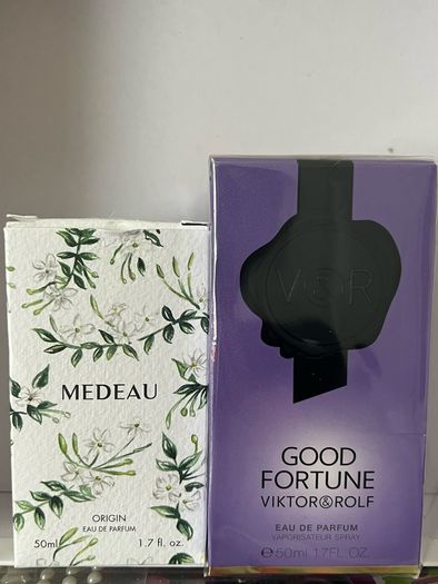 MEDEAU eat de parfum + GOOD FORTUNE victor & rolf ray de parfum (brand new full size sealed)