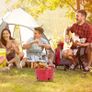 Charcoal Barbecues, Uten Portable BBQ Grill, Premium Charcoal Grill Table Grill Stainless Steel Barbecue Charcoal Grill for Outdoor Camping Red Image 3