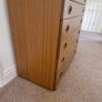 Schreiber mid century teak veneer chest of drawers Image 3