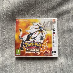Pokemon Sun Nintendo 3Ds Game