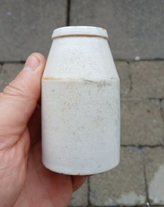 stoneware jar