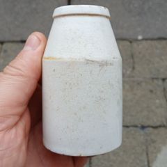 stoneware jar