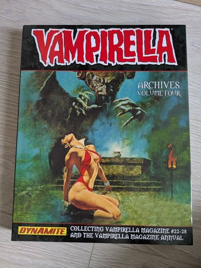 Complete Vampirella Archives 15 Volume Hardcover Comic Book Set, Omnibus Library edition