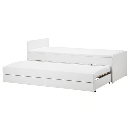 Ikea Bed with underbed and storage