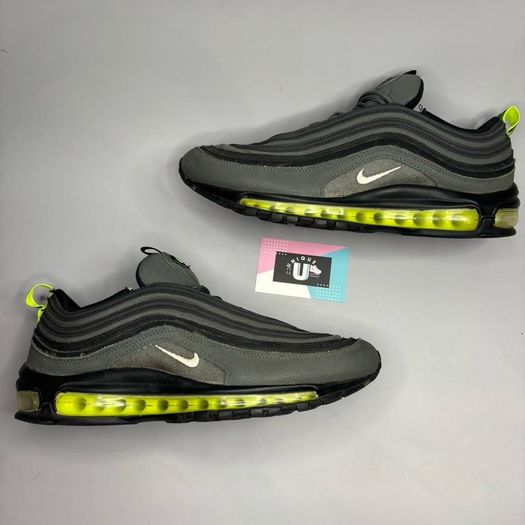 Premium Nike Air Max 97 Black Grey Neon