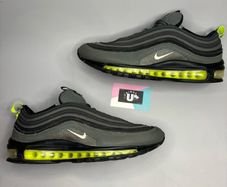 Premium Nike Air Max 97 Black Grey Neon