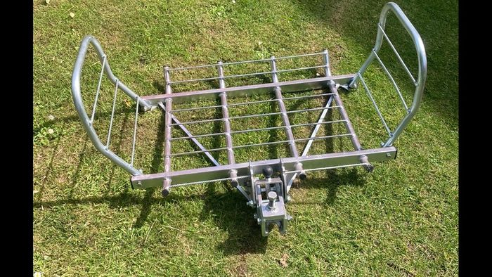 Hitch Mounted Cargo Rack