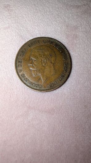1929 King George penny