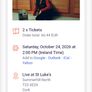 Muireann Bradley 2x Tickets Cork Jazz Festival Image 2