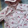Bnwot Dunnes Cherry Raincoat Image 2