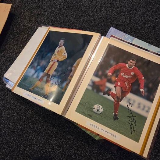 Liverpool signed photos