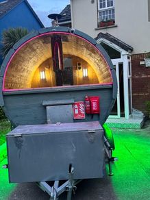 Luxury Mobile Barrel Sauna