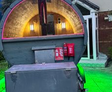 Luxury Mobile Barrel Sauna