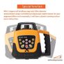 360 Rotary Laser Level 300m Range Self-Leveling Vertical Horizontal Cross Line Measurement Instruments Construction NEW Image 5