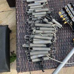 Free smyths trampoline spare parts/full kit minus net