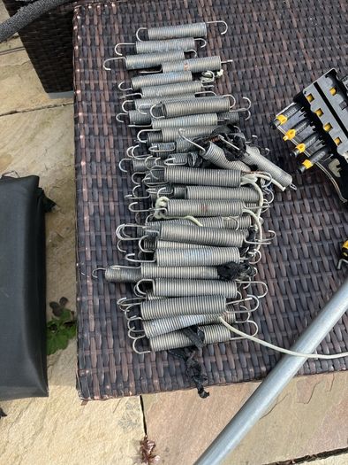Free smyths trampoline spare parts/full kit minus net