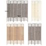 Natural 3 Panel Hand Made Wicker Room Divider Image 3