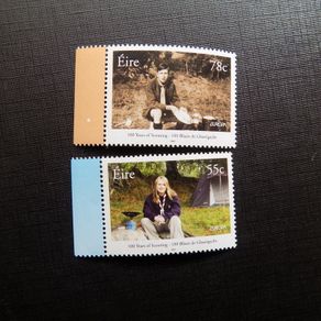 Ireland 2007.Europa Stamps.Centenary of Scouting.Mint Never hinged.