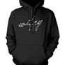 Cute Matching Couple Hoodies - Hubby and Wifey perfect wedding gift Image 3