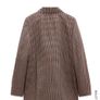 Zara Check Linen Blend Blazer XL Image 2
