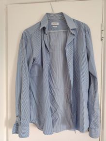 Calvin Klein Blue Stripe Shirt