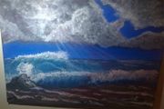 Acrylic painting