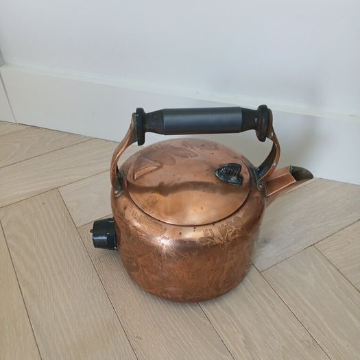 Vintage copper kettle
