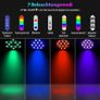 NEW SALE | 36LED 72W Disco Lights RGB DMX512 with Remote Control, Par Light 7 Modes Stage Lighting Effect DJ Lights for Party Bar Club Wedding Halloween Christmas Image 5