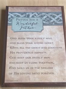 Wooden American Religious Picture