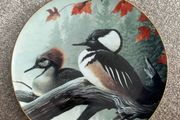 Vintage Misty Morning Plate North American Ducks Rod Lawrence