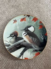 Vintage Misty Morning Plate North American Ducks Rod Lawrence