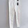 New Dunnes Stores High-Waisted White Jeggings Image 3