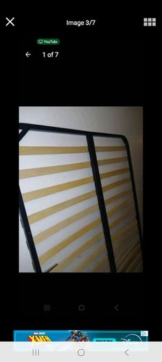 camping bed